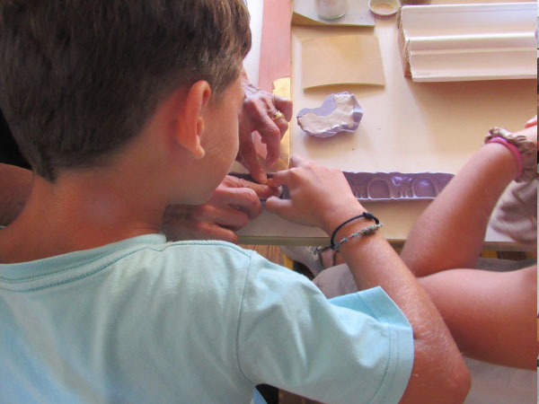 intervention dans une école pour les journées du patrimoine 2025